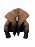 Brown Bloom Tulip Single Jacket